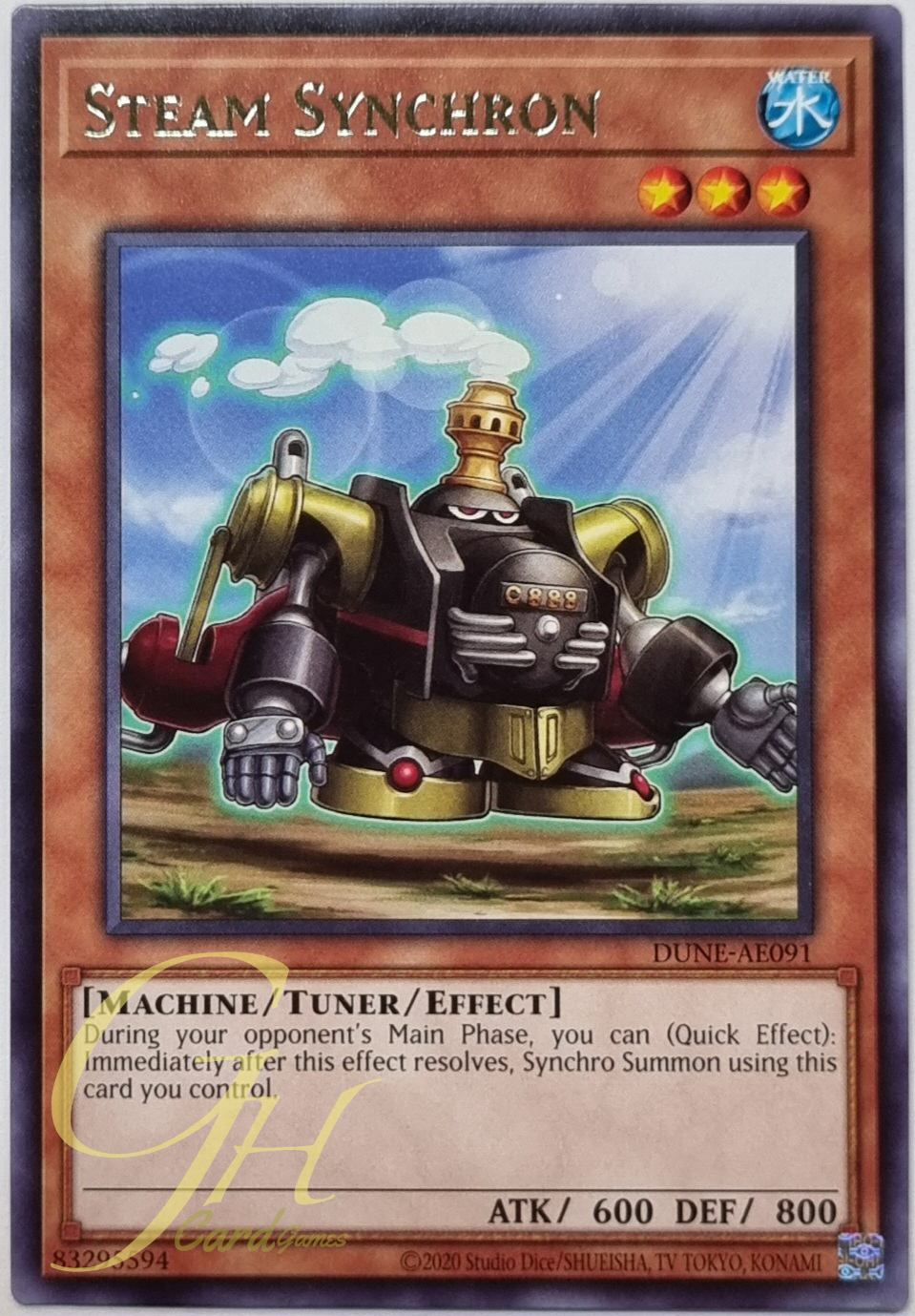Yugioh [DUNE-AE091] Steam Synchron (Rare)