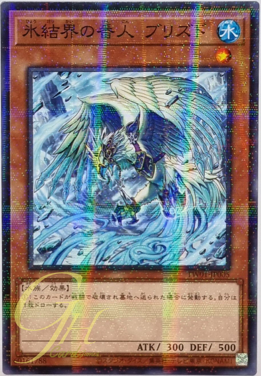 Yugioh [TW01-JP005] Blizzed, Defender of the Ice Barrier (Normal Parallel Rare)