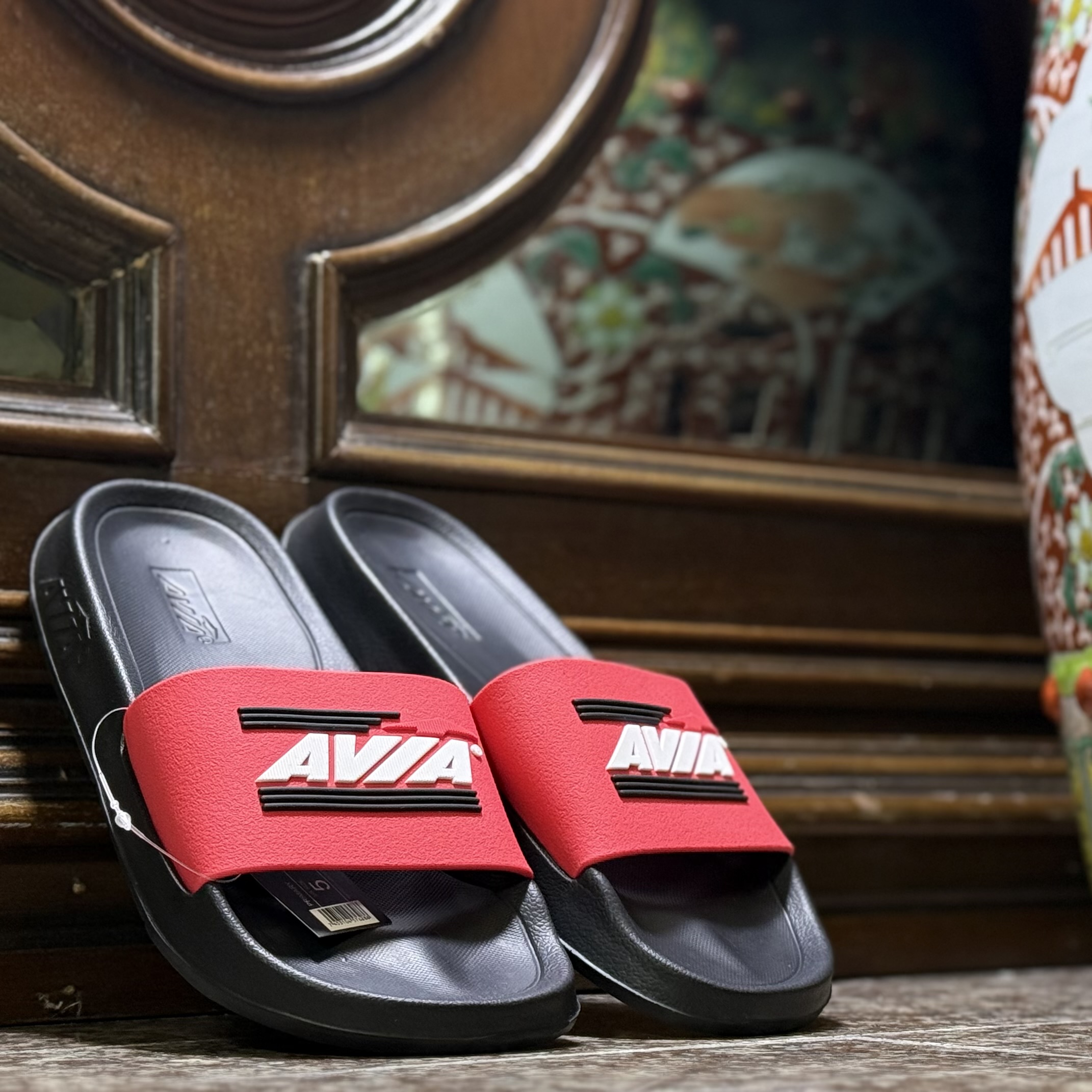 รองเท้า AVIA Primary Sandals Slide ‘RED’ (M5US/23CM)