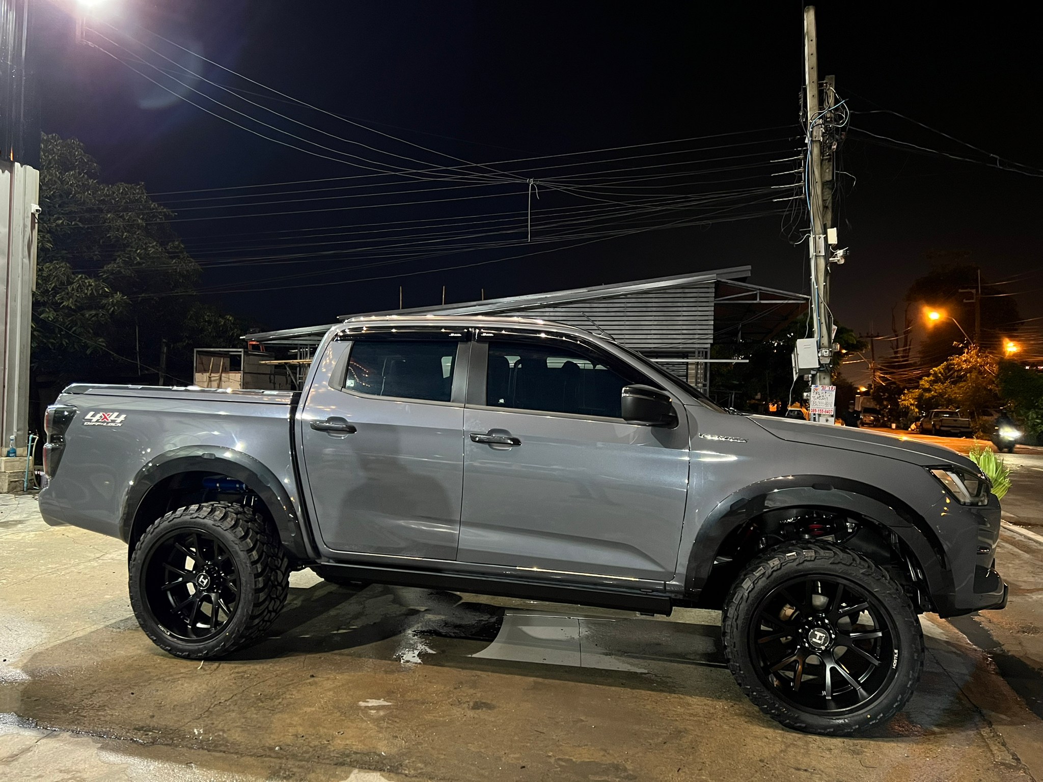 #ชุดเเต่งD-MAX #ทรงเมกา ล้อเเท้ ที่ STEP9