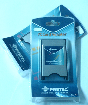 PRETEC - Compact Flash PC Card Adapter - Type I
