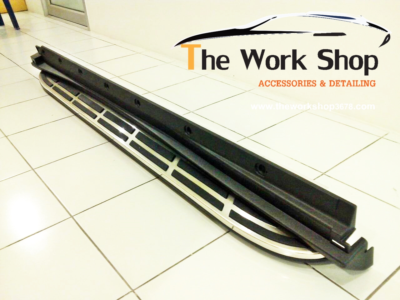 Side Step Type A for CR-V ( บันไดข้างตรงรุ่น แบบ A นำเข้าจากญี่ปุ่น )