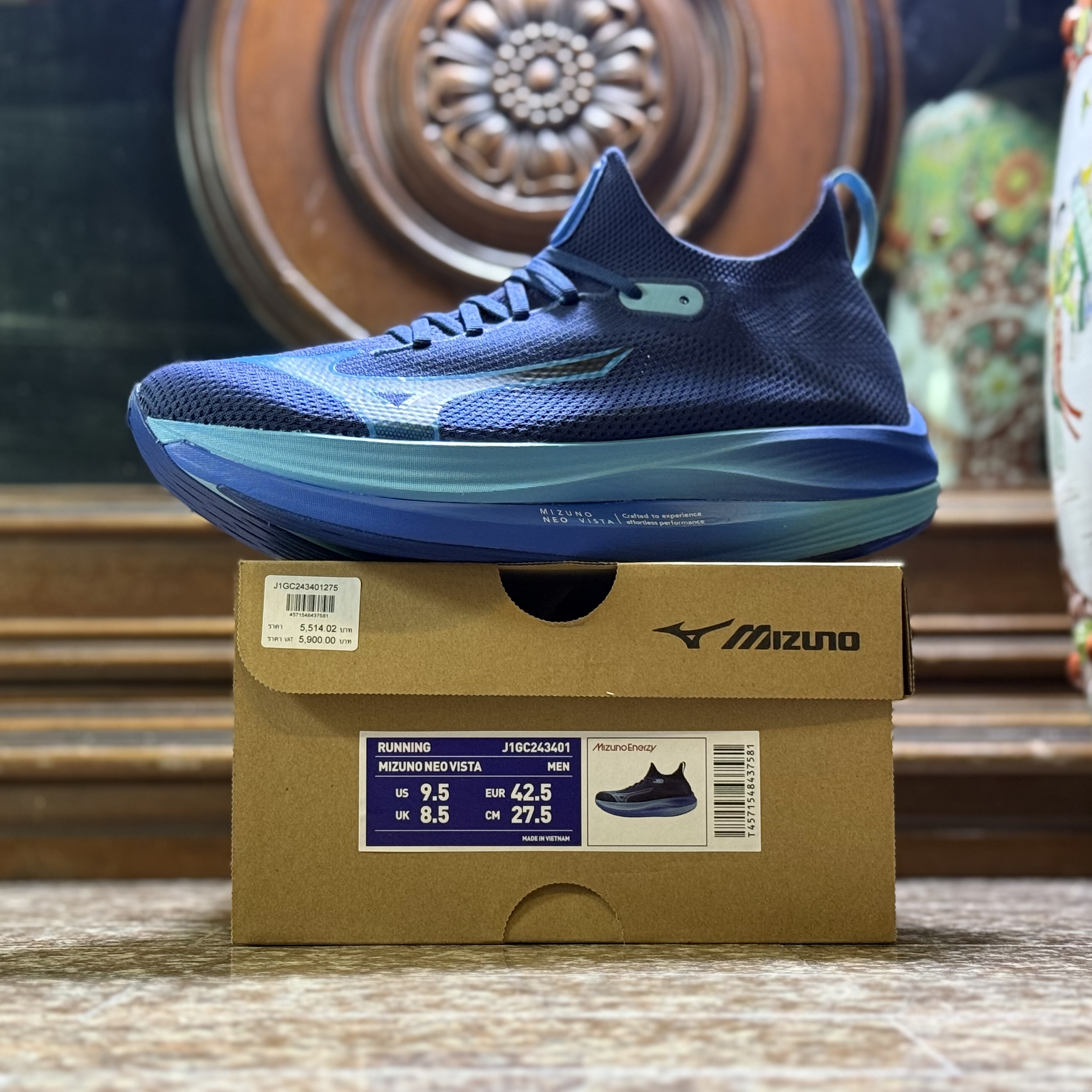 รองเท้าวิ่ง Mizuno Neo Vista ‘Estate Blue’ (M10US)