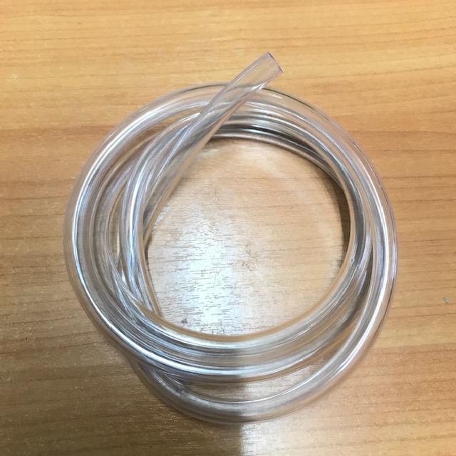 สายยาง PVC อ่อนใส ใช้ร่วมกับ Pump น้ำขนาดเล็ก หรือ ใช้งานทั่วไป มีหลาย 2 ขนาดให้เลือก ยาวเส้นละ 1 เมตร 6 มม.