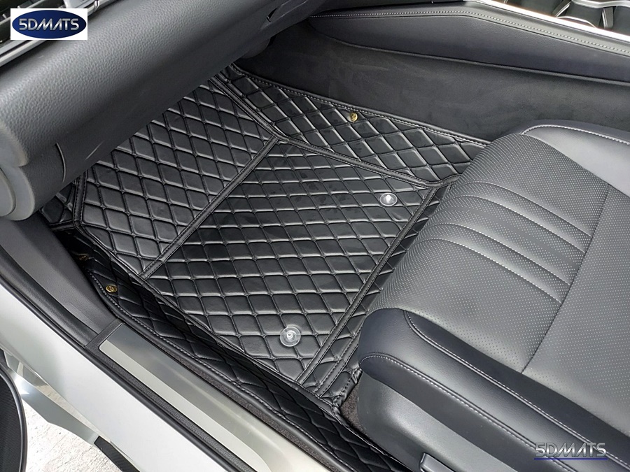 พรมปูพื้นรถยนต์HONDA ACCORD G10 (2019-24) พรม5D VIP 13มิล พิมพ์ลายสามมิติ ไร้ด้ายเย็บ 3ชิ้น