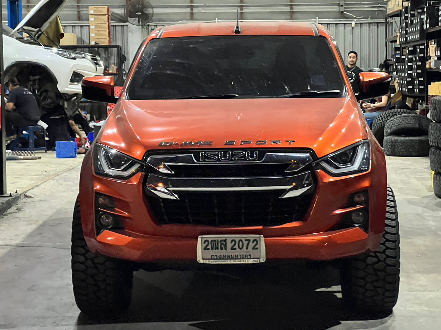 ISUZU D-MAX แต่งทรงเมกาที่ STEP9