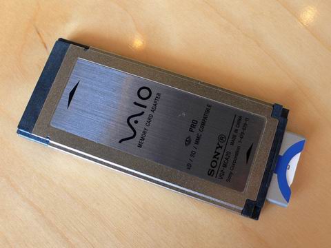 Sony VGP-MCA20 5-in-1 ExpressCard Flash Card Reader