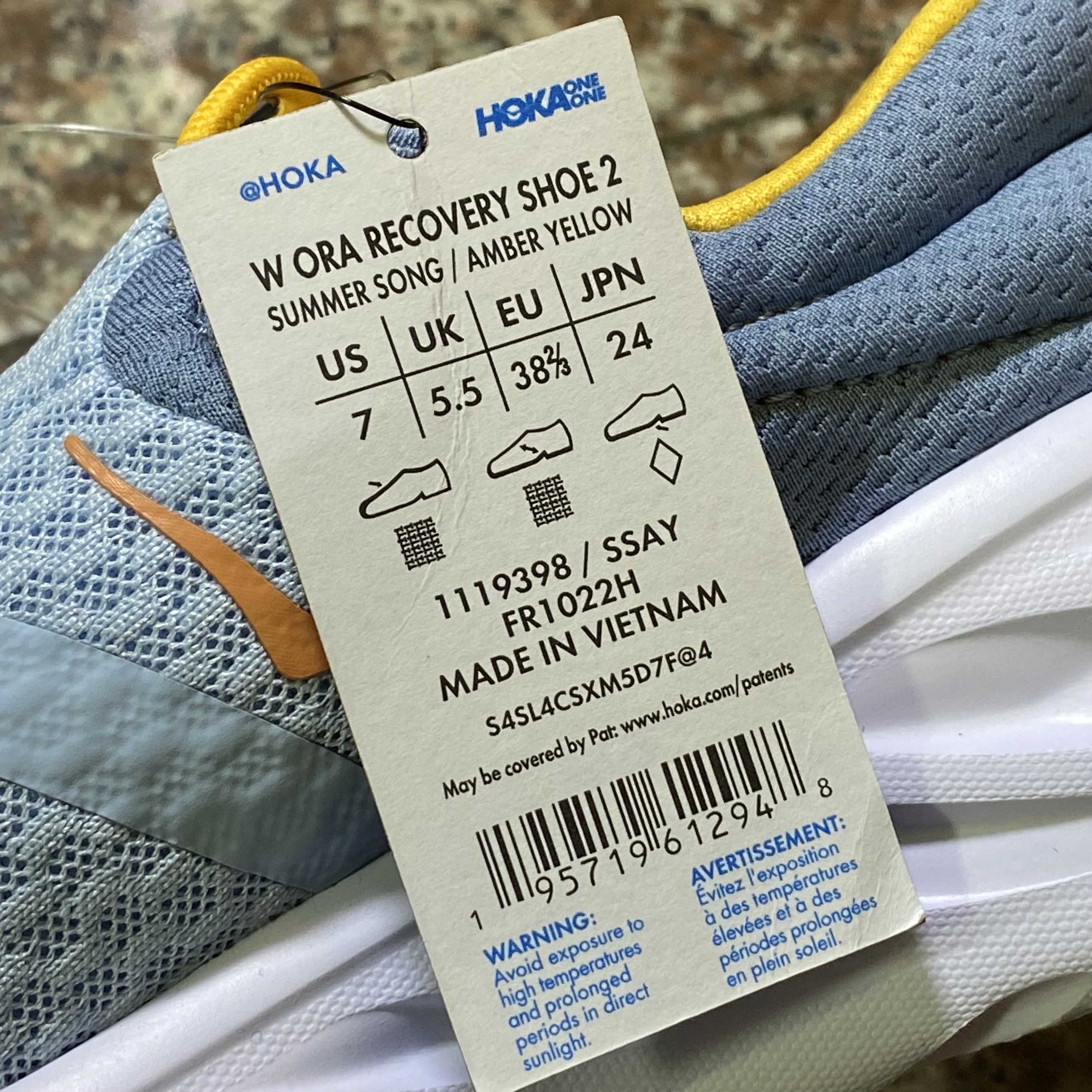 รองเท้า HOKA Ora Recovery Shoe 2 Women (W8/9US)