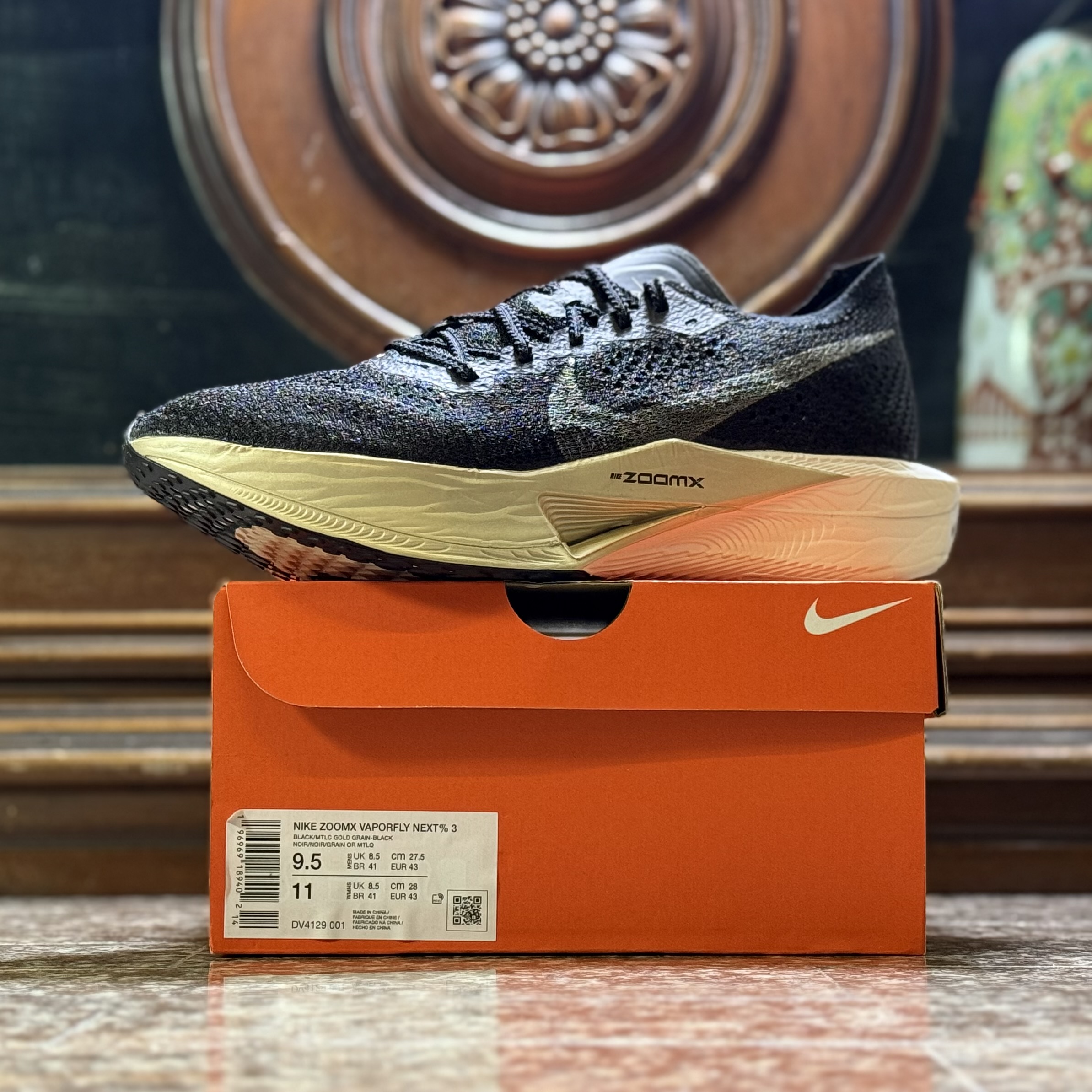 รองเท้าวิ่ง Nike ZoomX Vaporfly Next% 3 (M10/10.5US)