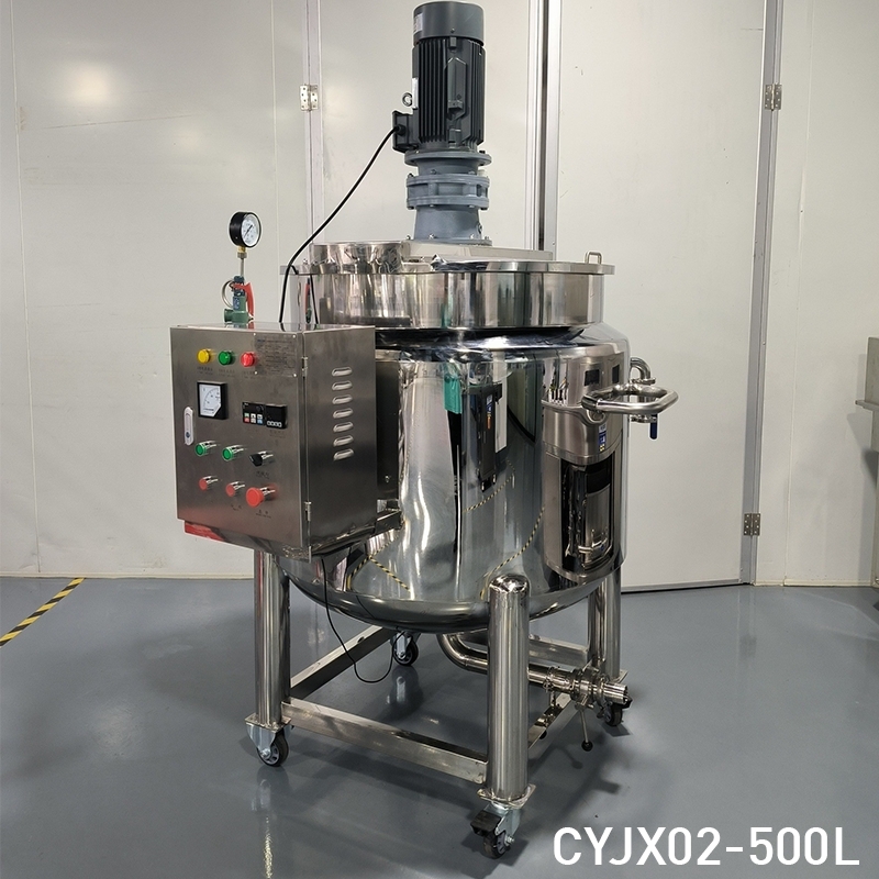 🔥 19622 หม้อกวนผสม 3 ชั้น CYJX02-500L สำหรับอุตสาหกรรมอาหารและเครื่องดื่ม! 🌟