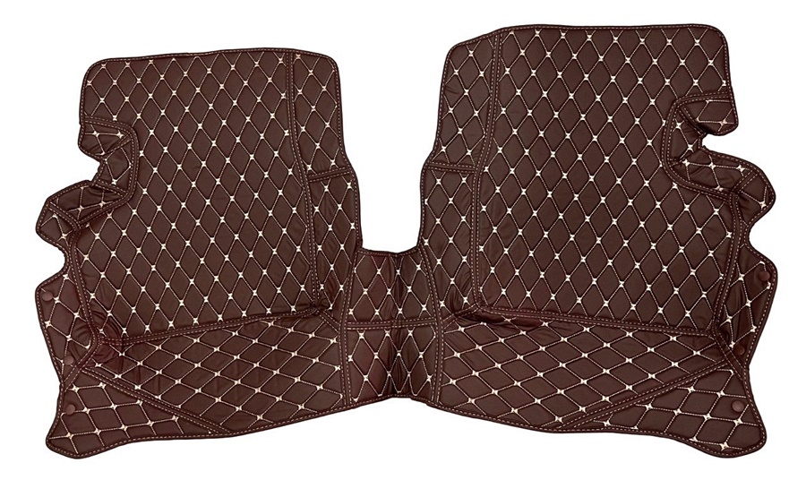 พรมปูพื้นรถยนต์6D NISSAN MARCH พรม6D นิสสัน มาร์ช สีกาแฟ เข้ารูป เต็มคัน 3ชิ้น