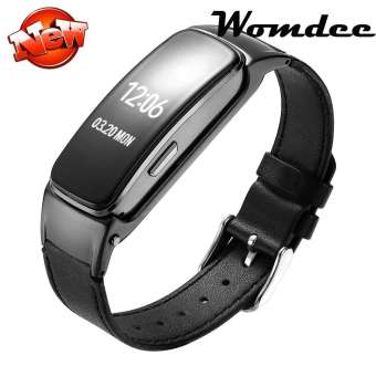 nonvoful 0.96 OLED B3 PLUS Smart Talk Band Wireless Bluetooth Earphone Multifunction 2-in-1 Calling Phone Watch Anti-lost Audio Player Remote Camera SpO2 Blood Pressure Dynamic Heart Rate Sleep Monitor Sedentary Reminder Calories Burned Pe - intl