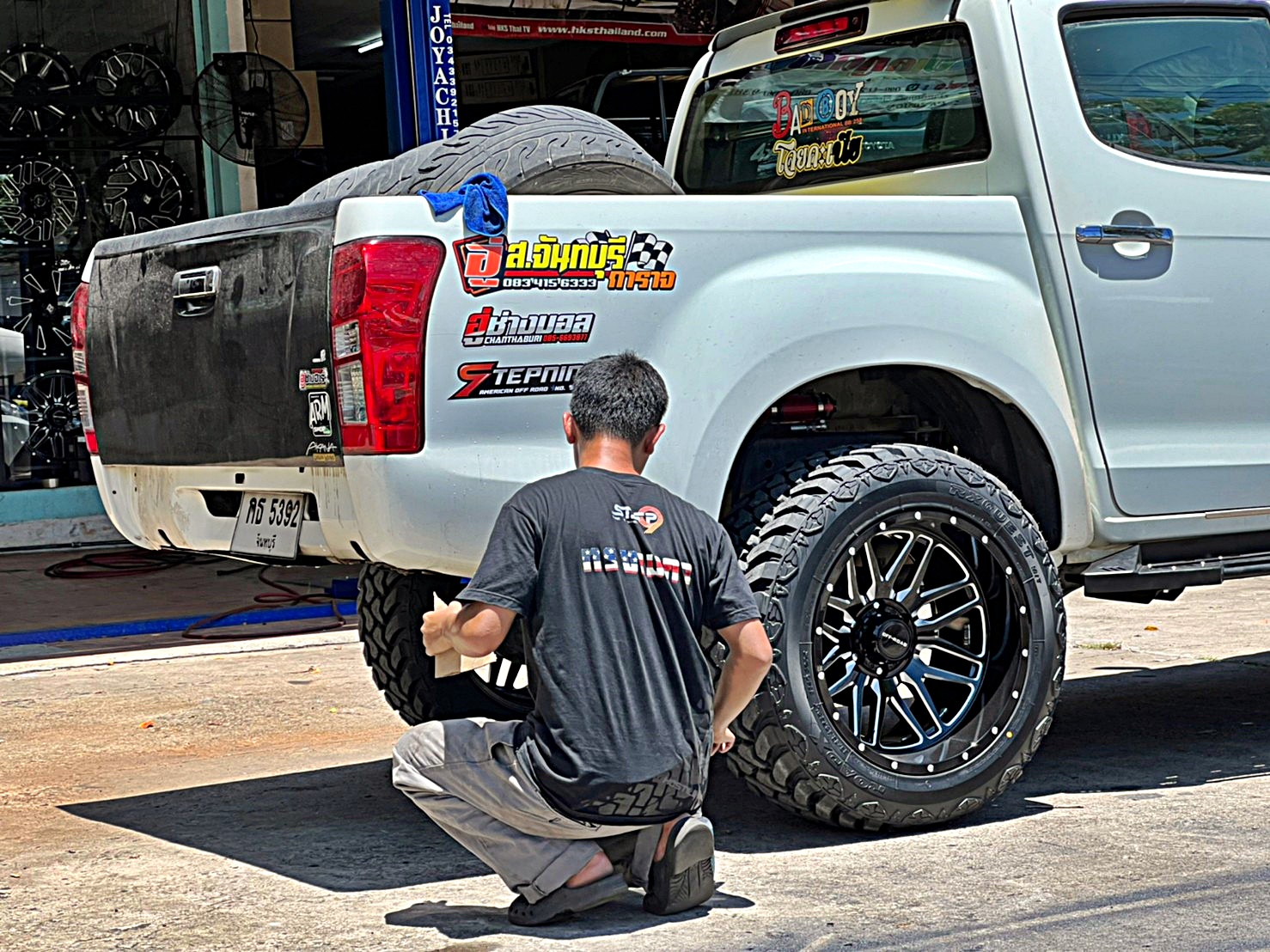D-MAX_จองคิวมาจากจันทบุรี คันนี้ตัวเตี้ยโหลดเตี้ย จัดทรงเมกาที่ STEP9