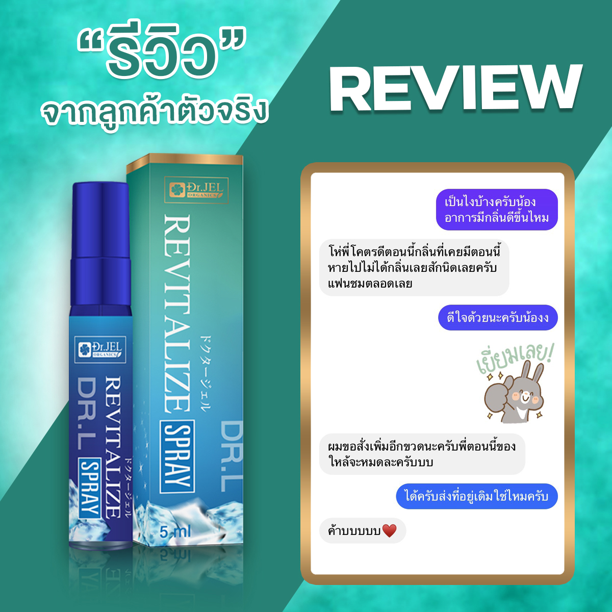 รีวิว สเปรย์ Dr.L