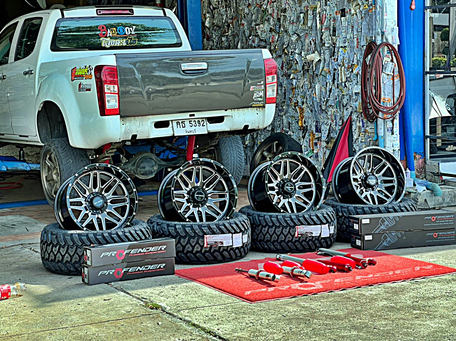 D-MAX_จองคิวมาจากจันทบุรี คันนี้ตัวเตี้ยโหลดเตี้ย จัดทรงเมกาที่ STEP9