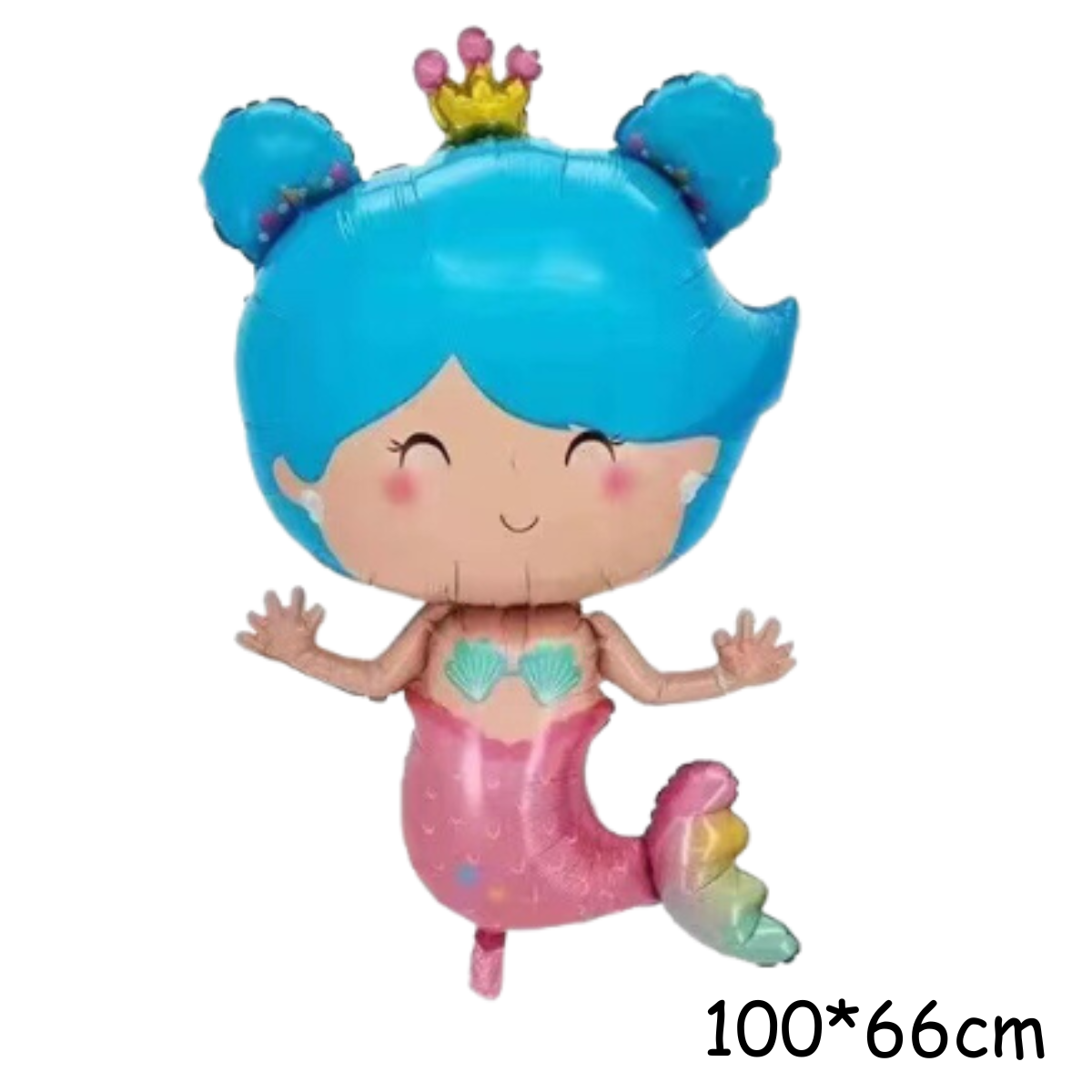 ลูกโป่งฟอยล์นางเงือก / Mermaid Foil Balloon