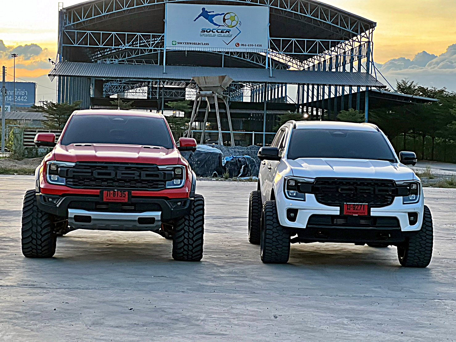 FORD EVEREST NEXTGEN ล้อแท้ HOSTILE H120 ขอบ22 ที่ STEP9