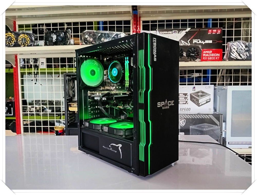 คอมสเปคเล่นเกมส์ I3 14100F+ GTX1070 8G