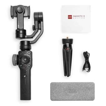 Zhiyun Smooth 4 (BLACK) ไม้กันสั่น 3 แกนสำหรับมือถือสมาร์ทโฟน