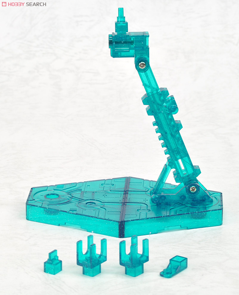 ACTION BASE2 CLEAR SPARKLE GREEN