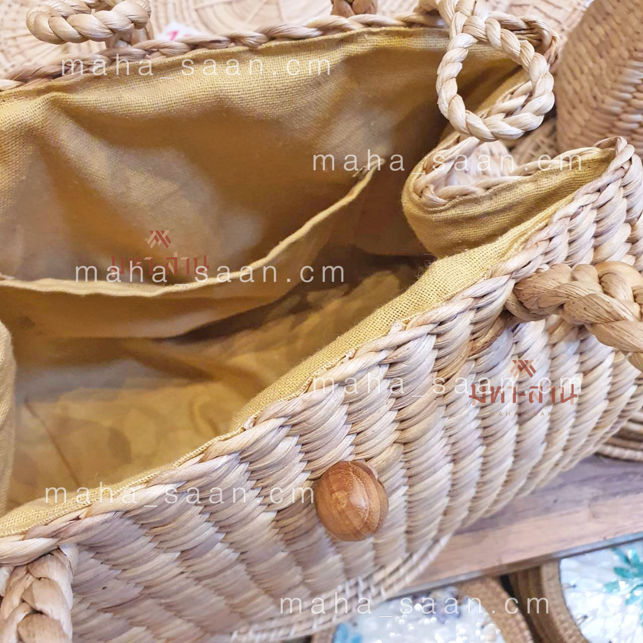 กระเป๋าสานผักตบชวา เกาหลีเกาใจ crossbody bag ถูกที่สุด🌰