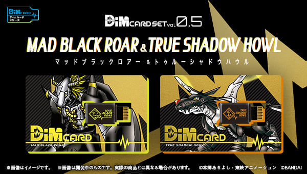 DIM CARD SET VOL.0.5 MAD BLACK RORE&TRUTH SHADOW HOWL
