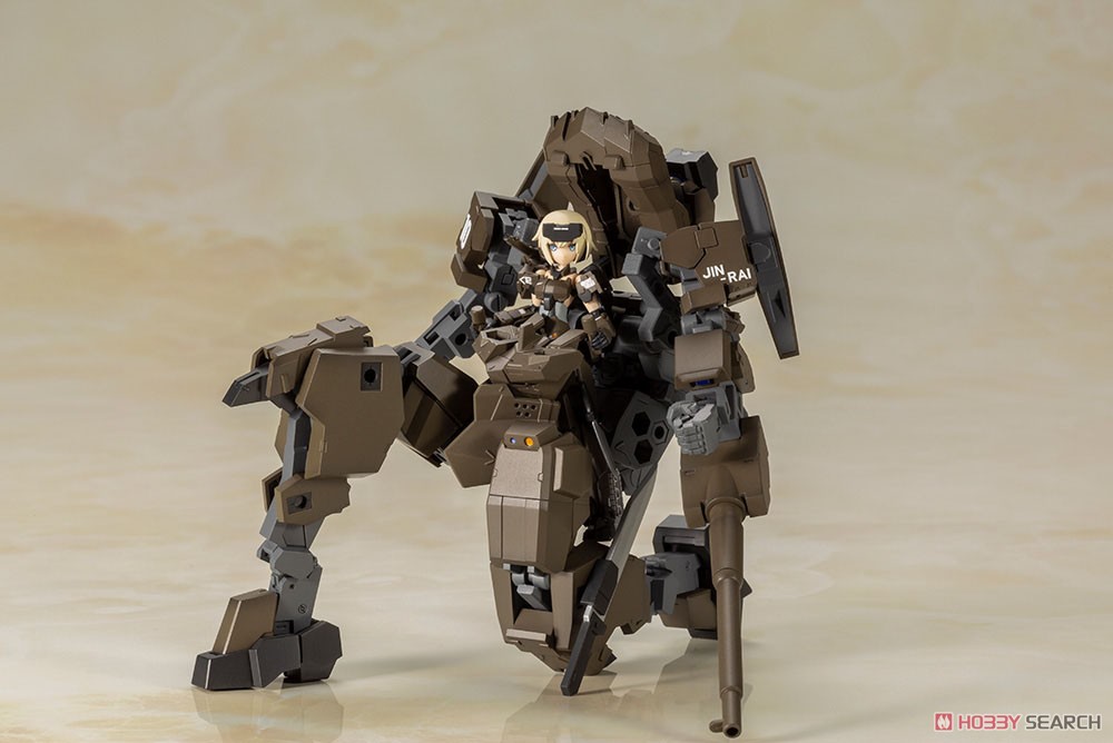 Frame Arms Girl Hand Scale Gourai with Jinrai Armor (Plastic model)