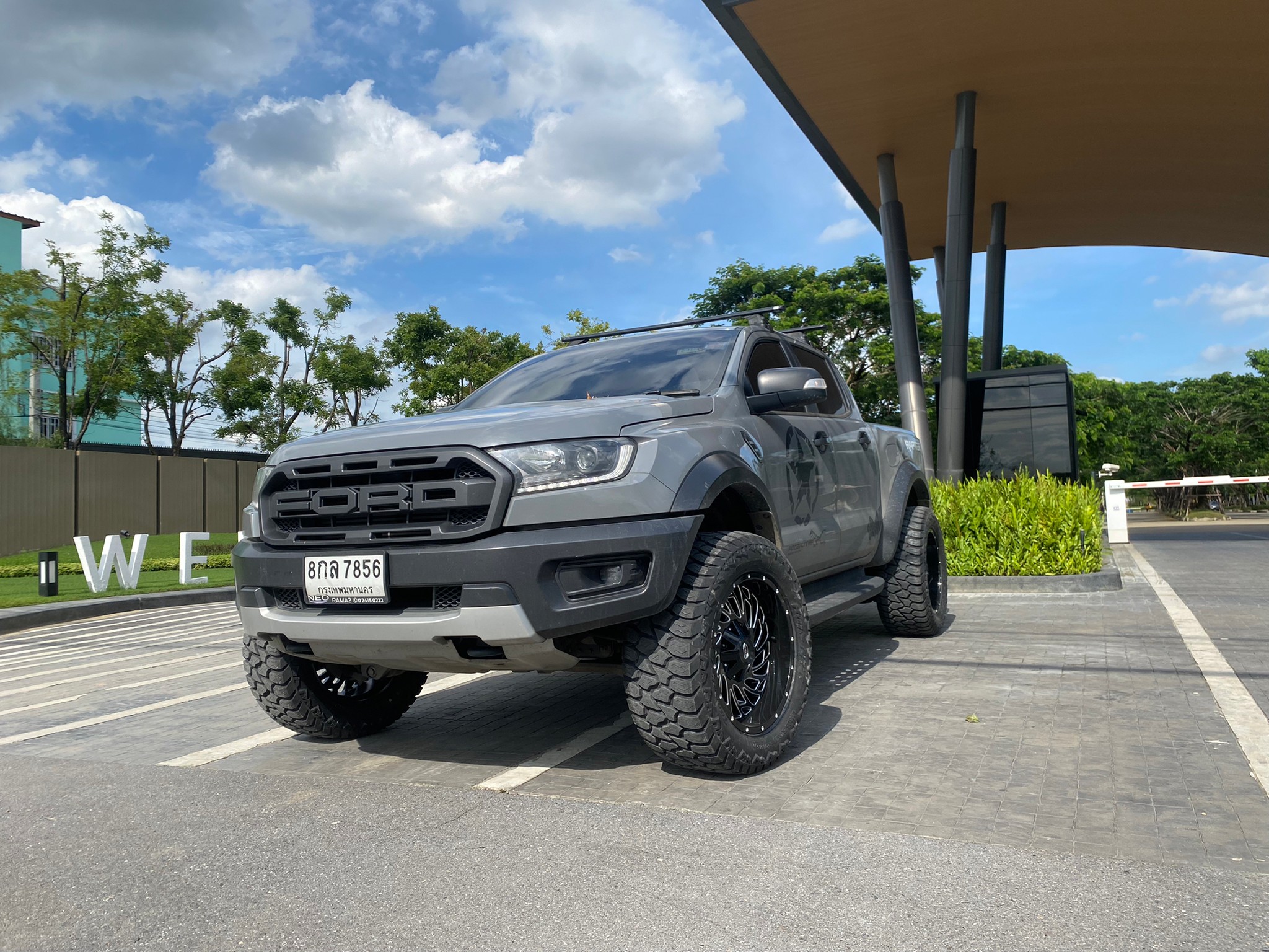 ชุดเเต่ง FORD RAPTOR! OASIES E120 20X10 -19 BMI AMP ATA 305/55R20 Y22 ยกก้อนรองหน้า + แต่งซุ้ม