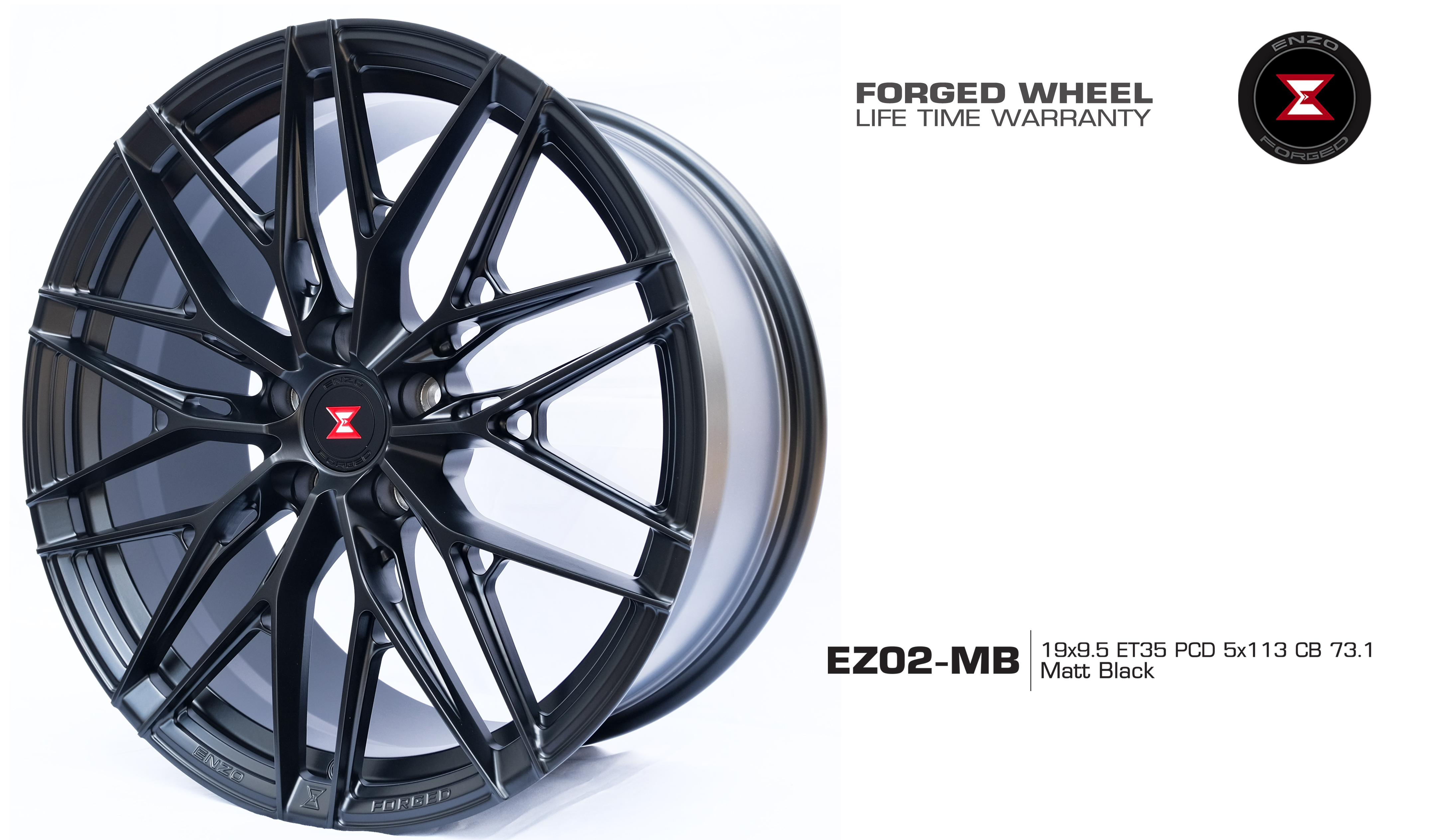 ล้อแท้ ENZO FORGED ราคาถูกเริ่มต้นชุด 69,000 ที่ STEP9เท่านั้น