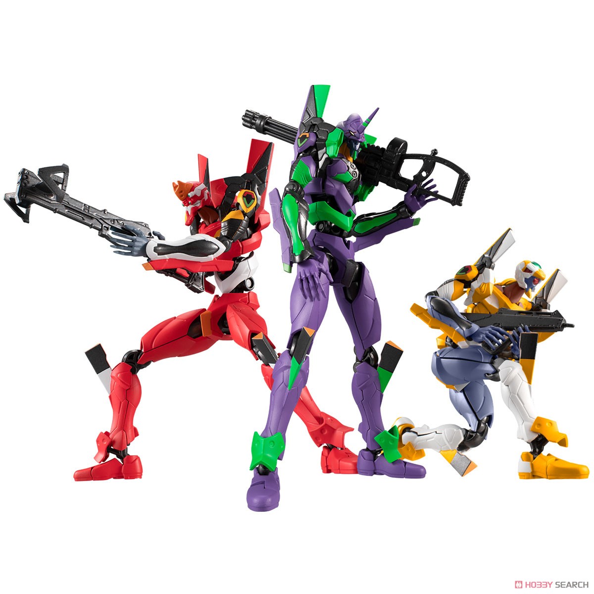 Eva-Frame: Rebuild of Evangelion 01 (Set of 8) (Shokugan)