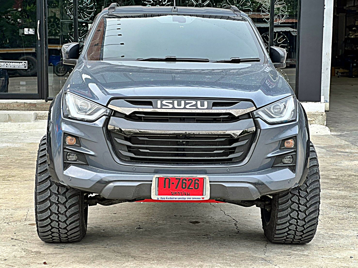 D_MAX_ทะเบียนนครปฐม ทำทรงเมกาที่ STEP9