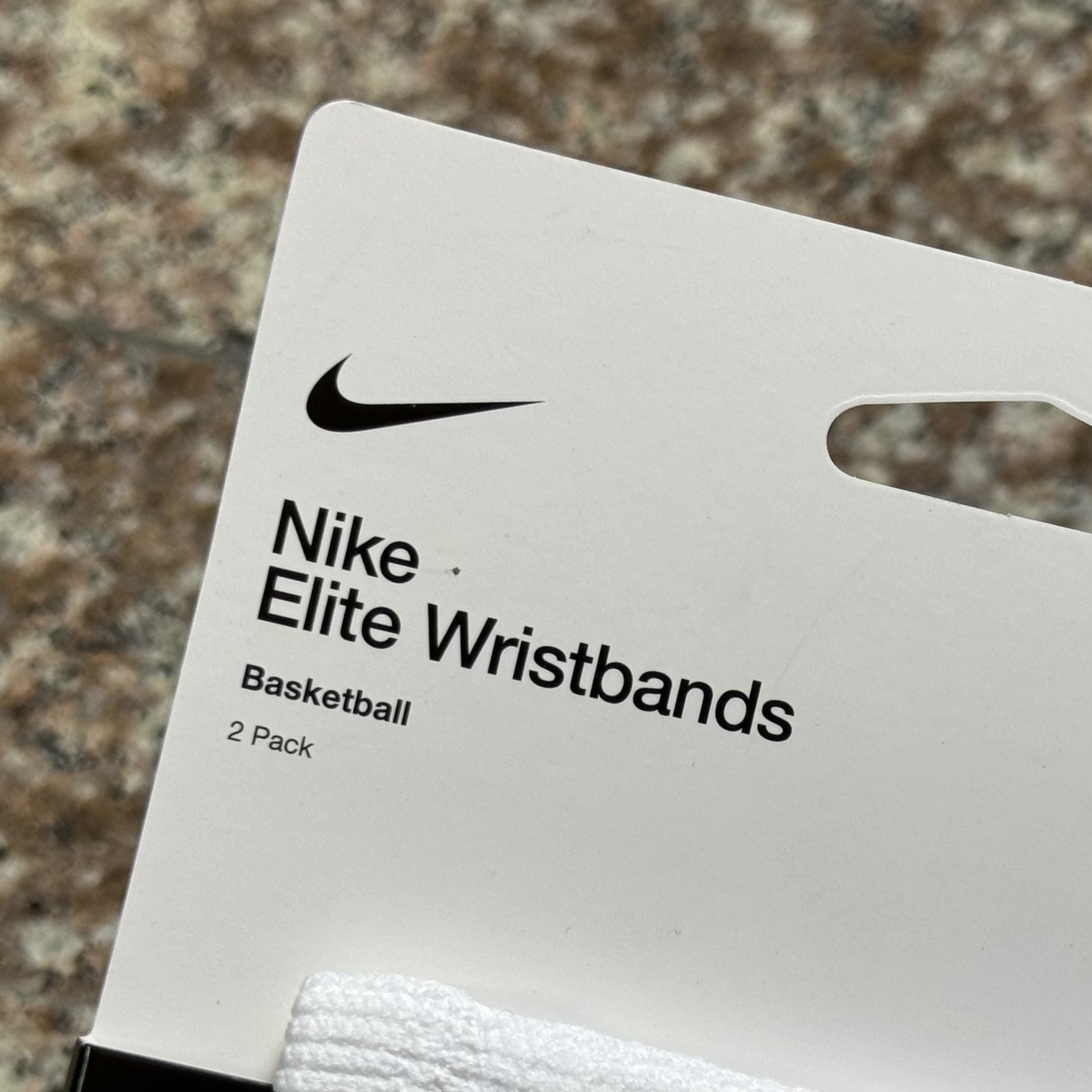 ผ้ารัดข้อมือ Nike Elite Wristband ‘WHITE’