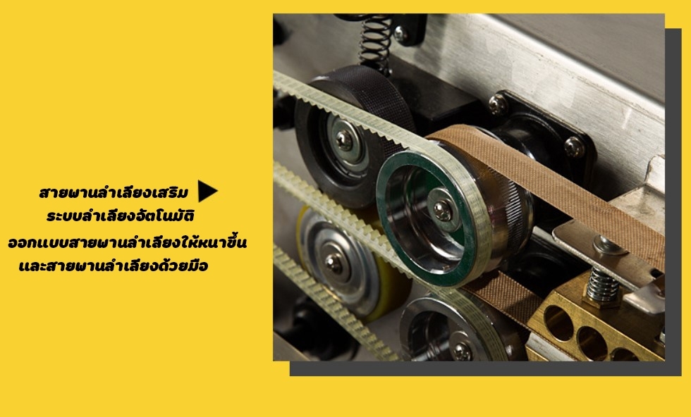 🌈12504 เครื่องซีลถุง แบบสายพานแนวตั้ง FR-900L