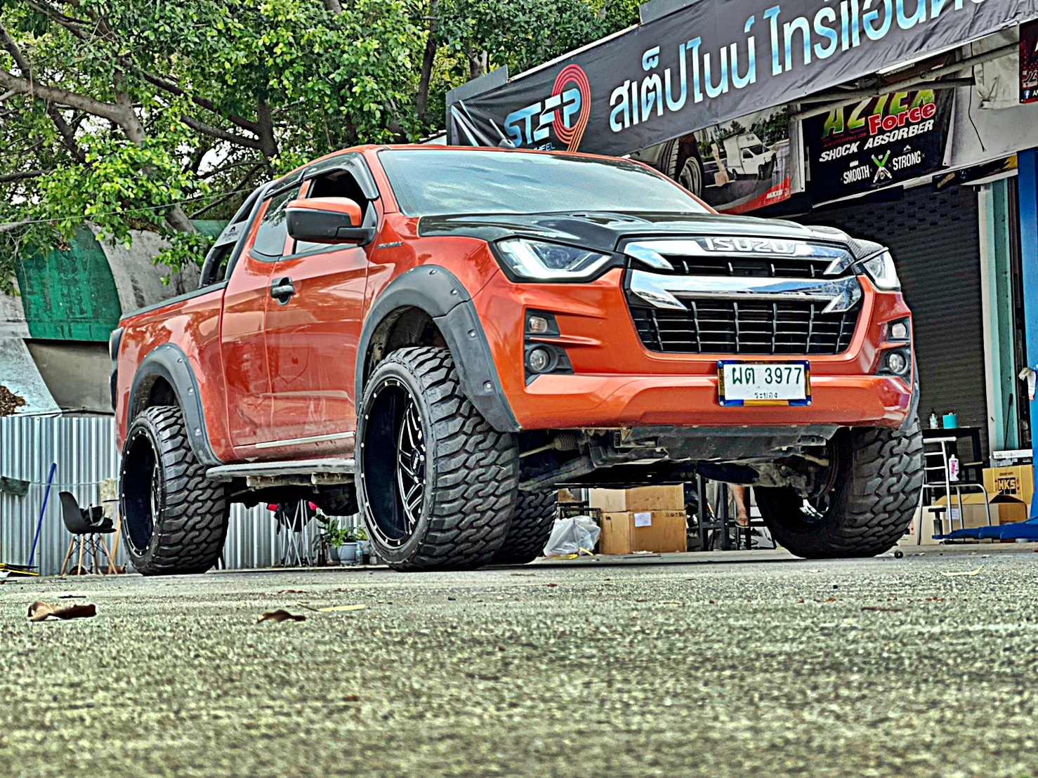 D-MAX ทรงเมกา ขอบ22 ที่ STEP9