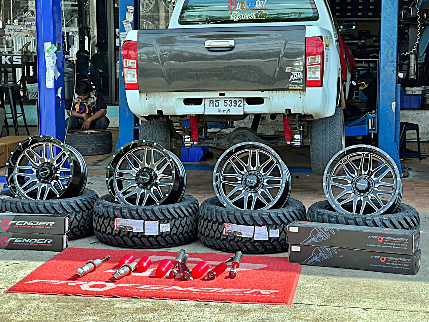 D-MAX_จองคิวมาจากจันทบุรี คันนี้ตัวเตี้ยโหลดเตี้ย จัดทรงเมกาที่ STEP9