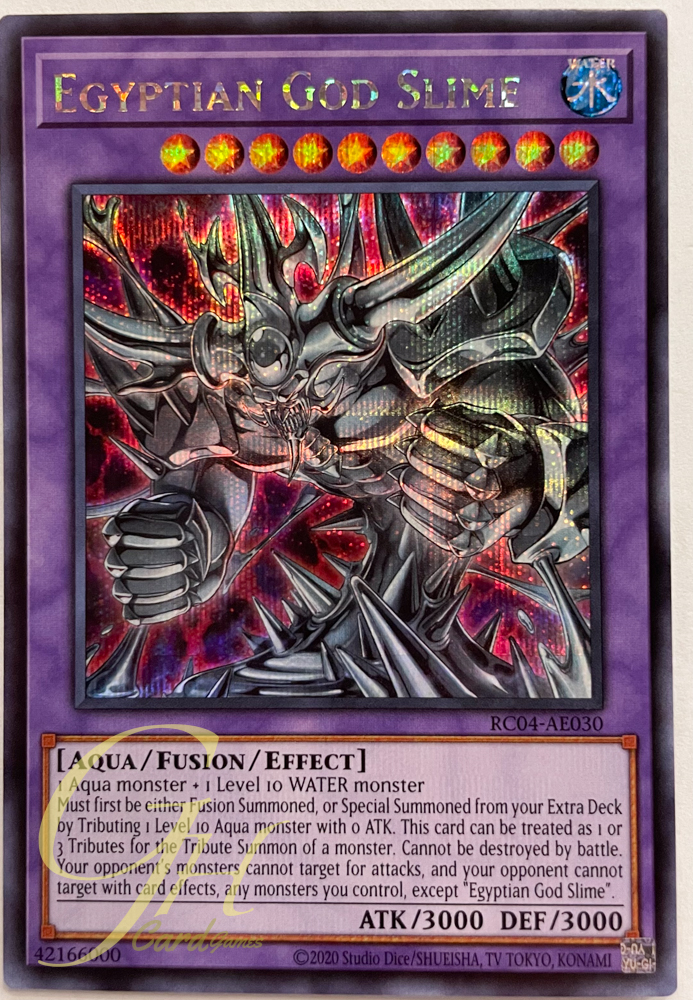 Yugioh [RC04-AE030] Egyptian God Slime (Secret Rare)
