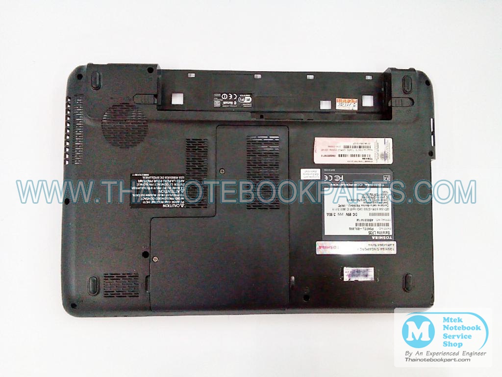 MT07118 บอดี้ล่างโน๊ตบุ๊ค Toshiba Satellite L735 L735D Lid 13.3" EABU50003060 Mainboard bottom casing (สินค้ามือสอง) 2