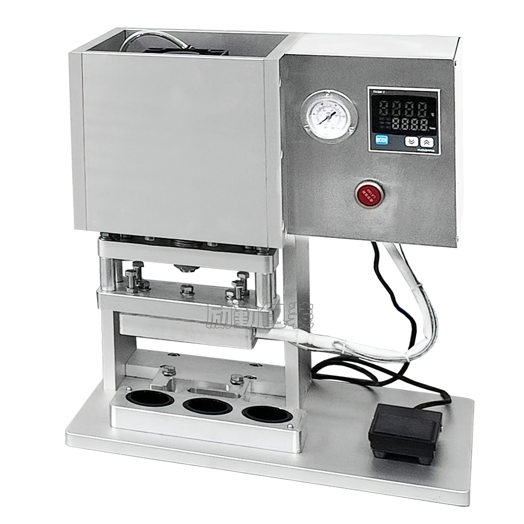 17494 เครื่องปิดผนึกฝาฟอยล์ กึ่งอัตโนมัติ LQ-066