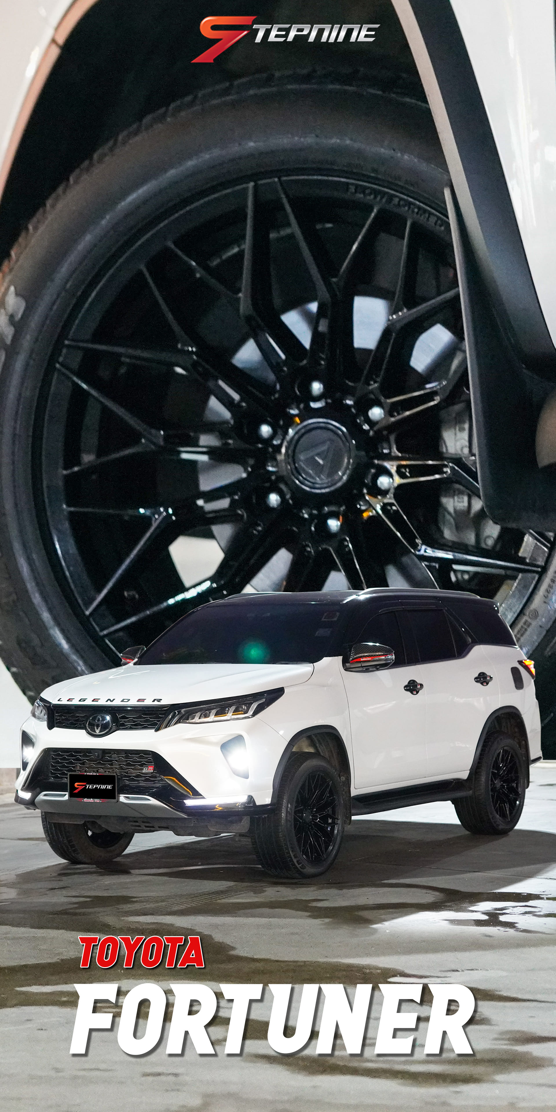 TOYOTA FORTUNER ทรงมาเฟีย
