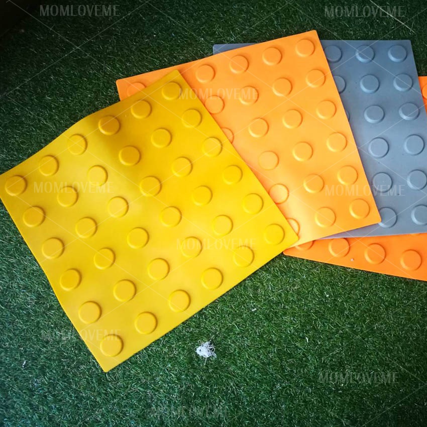 กระเบื้องยาง นำทางคนตาบอด ลายยาว สีเหลือง 1000แผ่น/ราคาต่อแผ่น100บาท (กรุณาดูราคาต่อจำนวนการสั่งน๊ะค่ะ)(กรุณารอร้านยืนยันการสั่งทางเมล์)