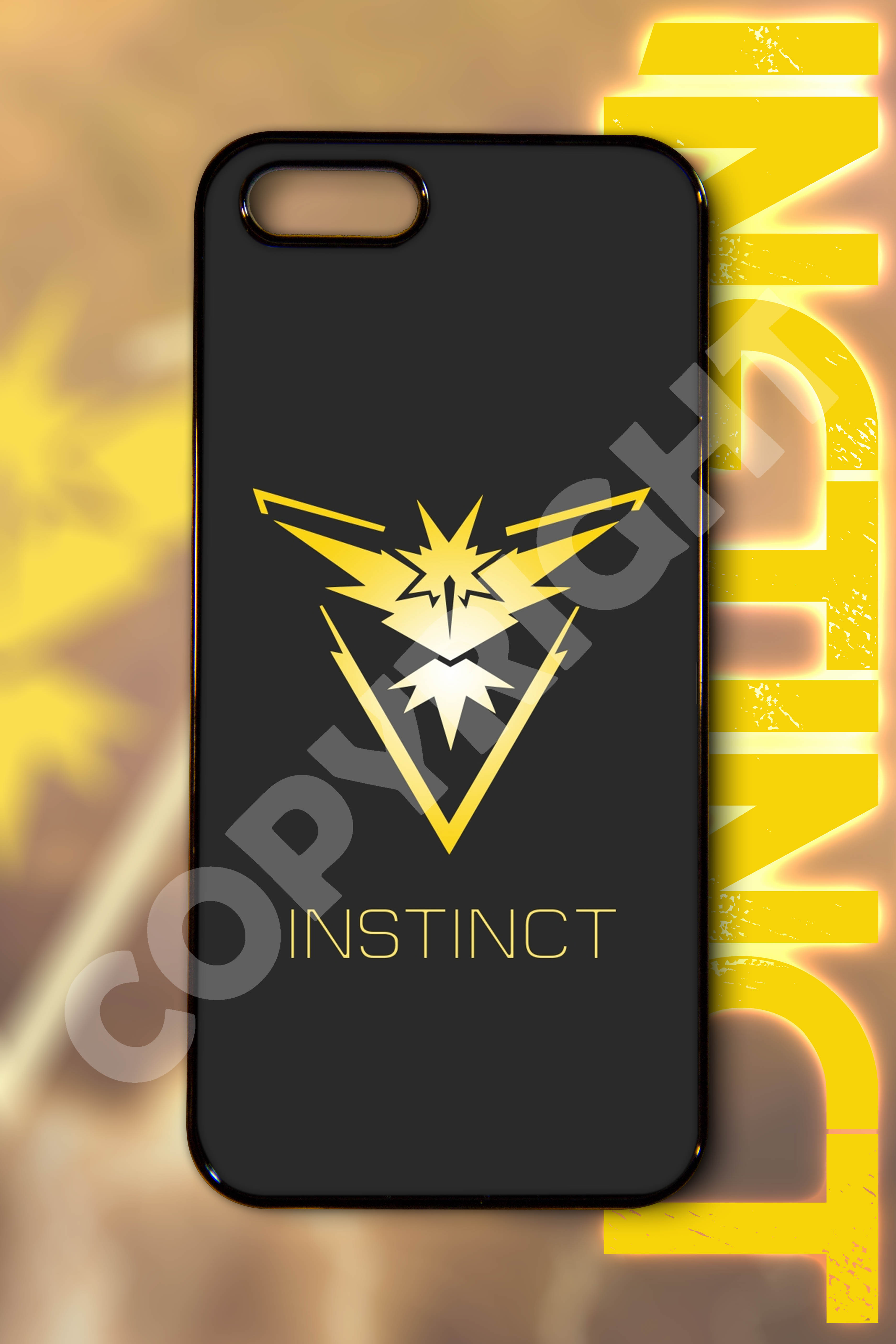 เคสลาย โปเกม่อน Team Instinct