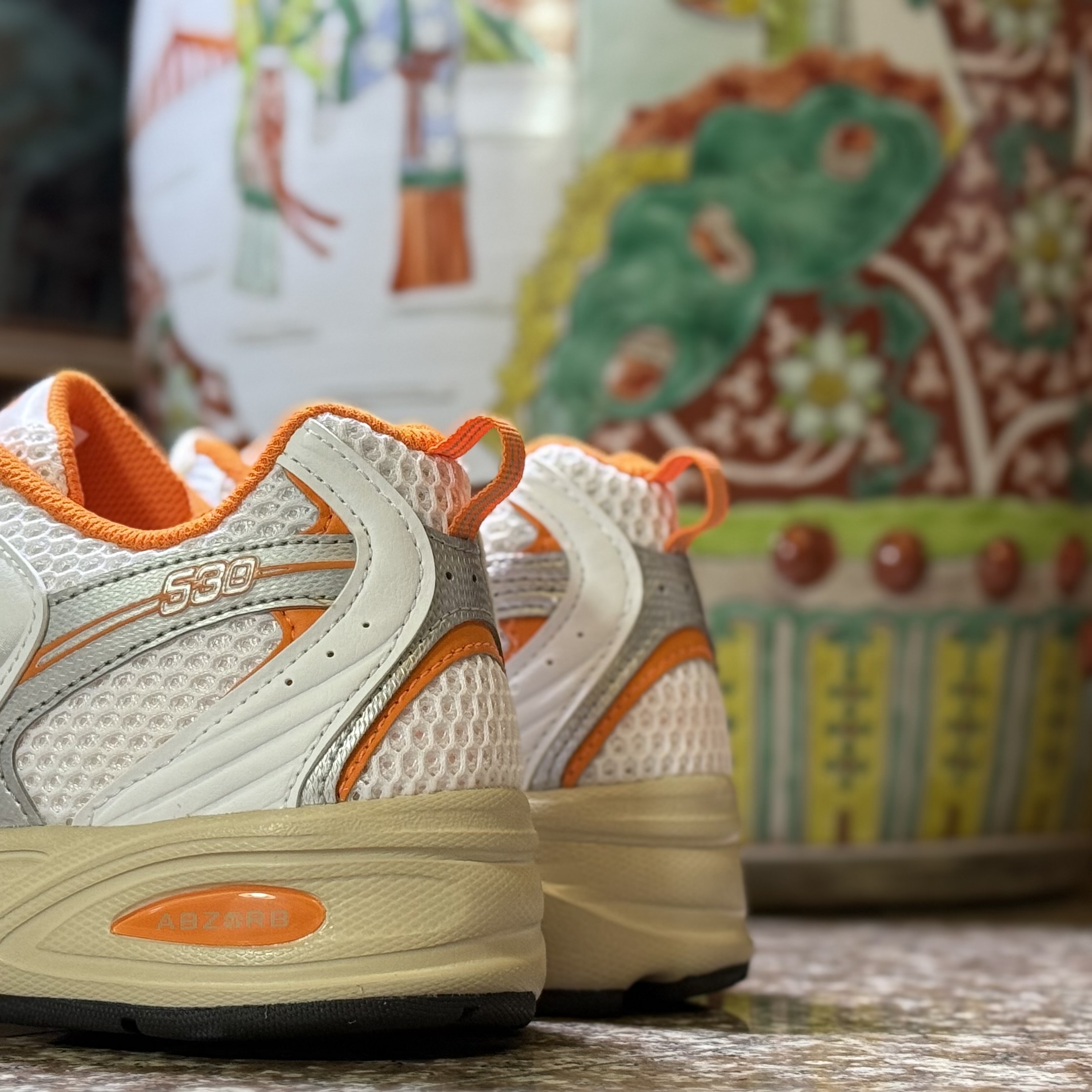 รองเท้า New Balance 530 ‘White/Sun Glow’ (M8/8.5/9/11US)