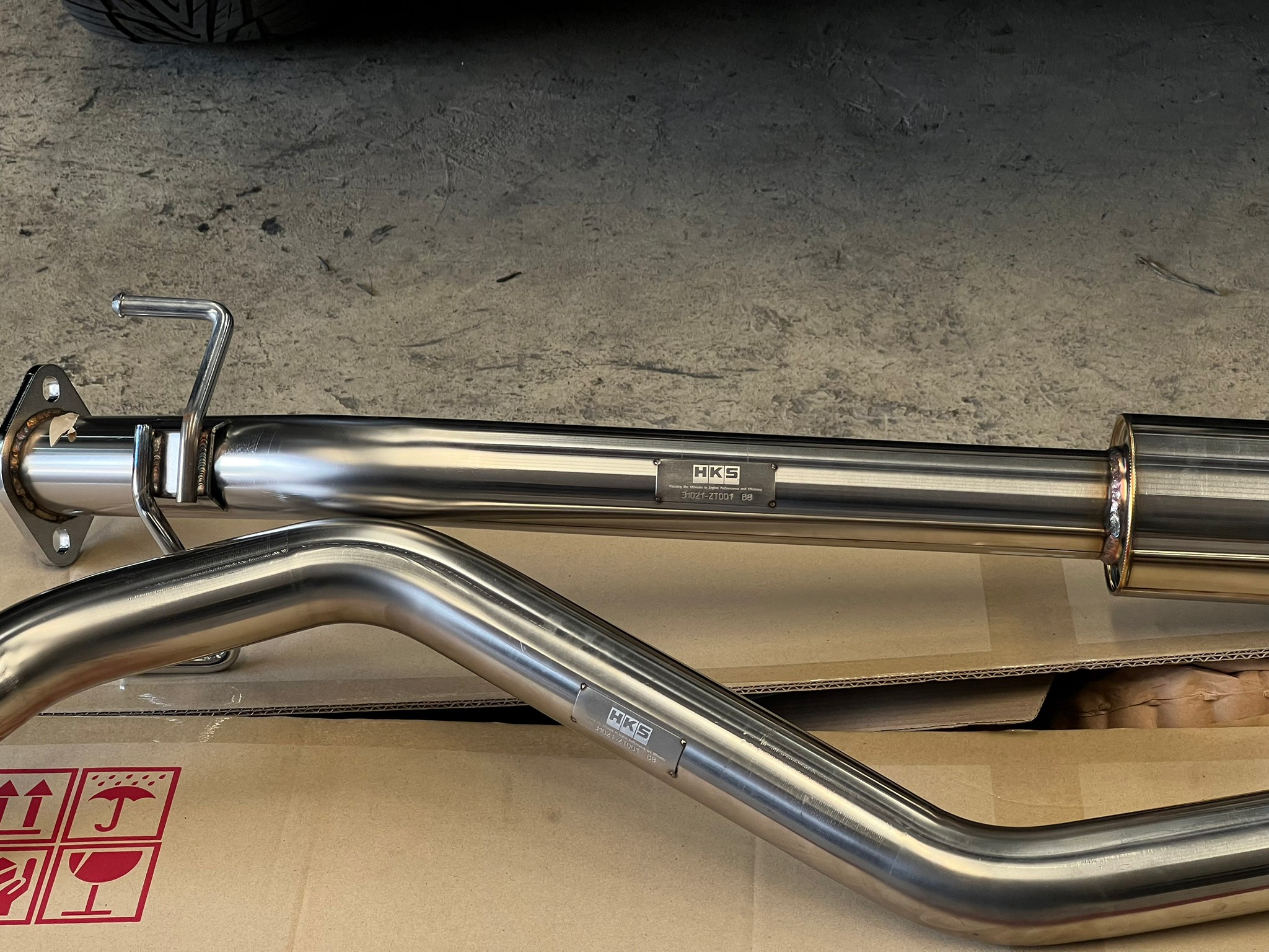 zt001 ท่อ hks สำหรับ toyotaFORTUNER ถููกสุดดีสุดต้องSTEP9