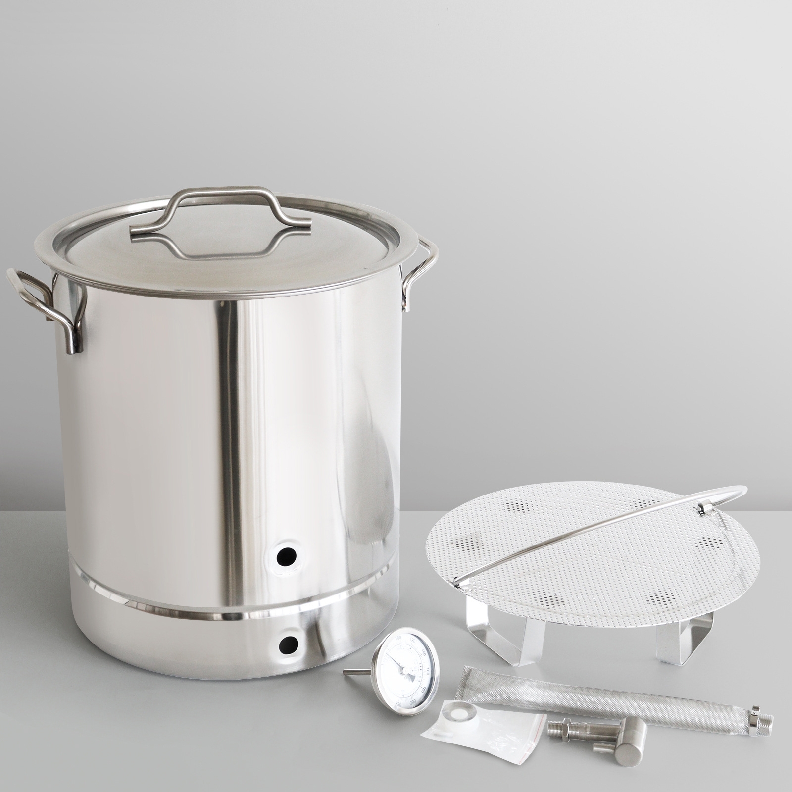 ถังต้ม/ถังหมักสแตนเลสเกรดอาหารคุณภาพสูง 🍺 stainless steel brew kettles/fermenters