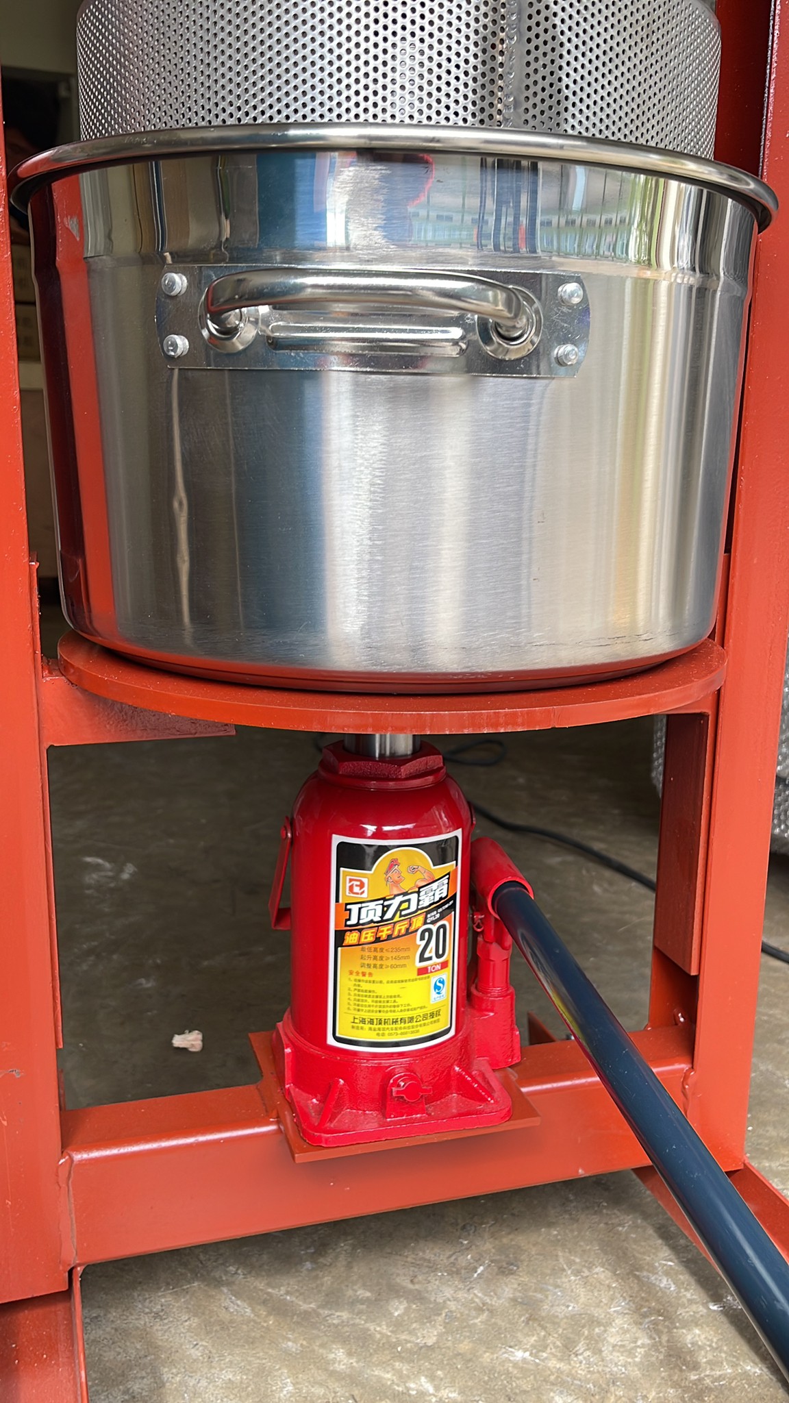 JJX-01 เครื่องกดน้ำมันหมู เครื่องคั่นน้ำผลไม้ 9L/14L/22L/98L