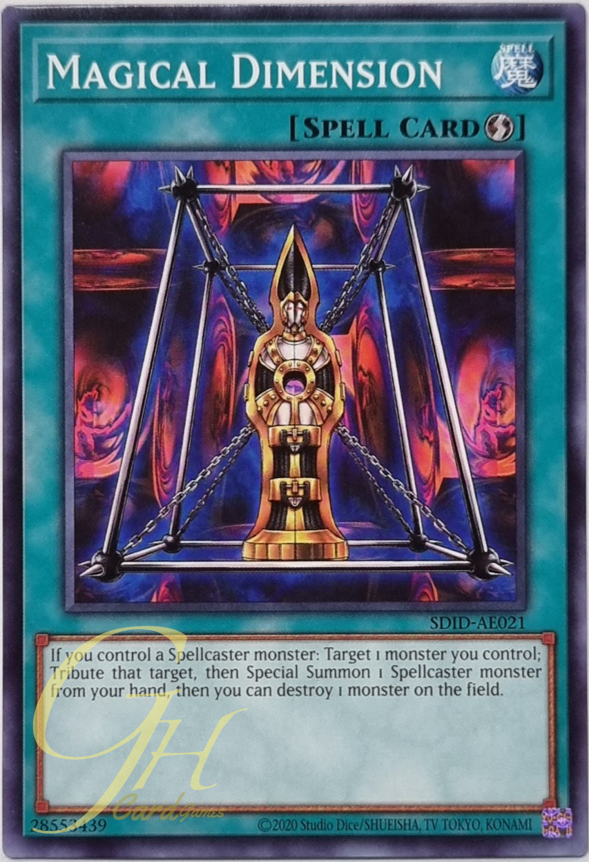 Yugioh [SDID-AE021] Magical Dimension (Common)