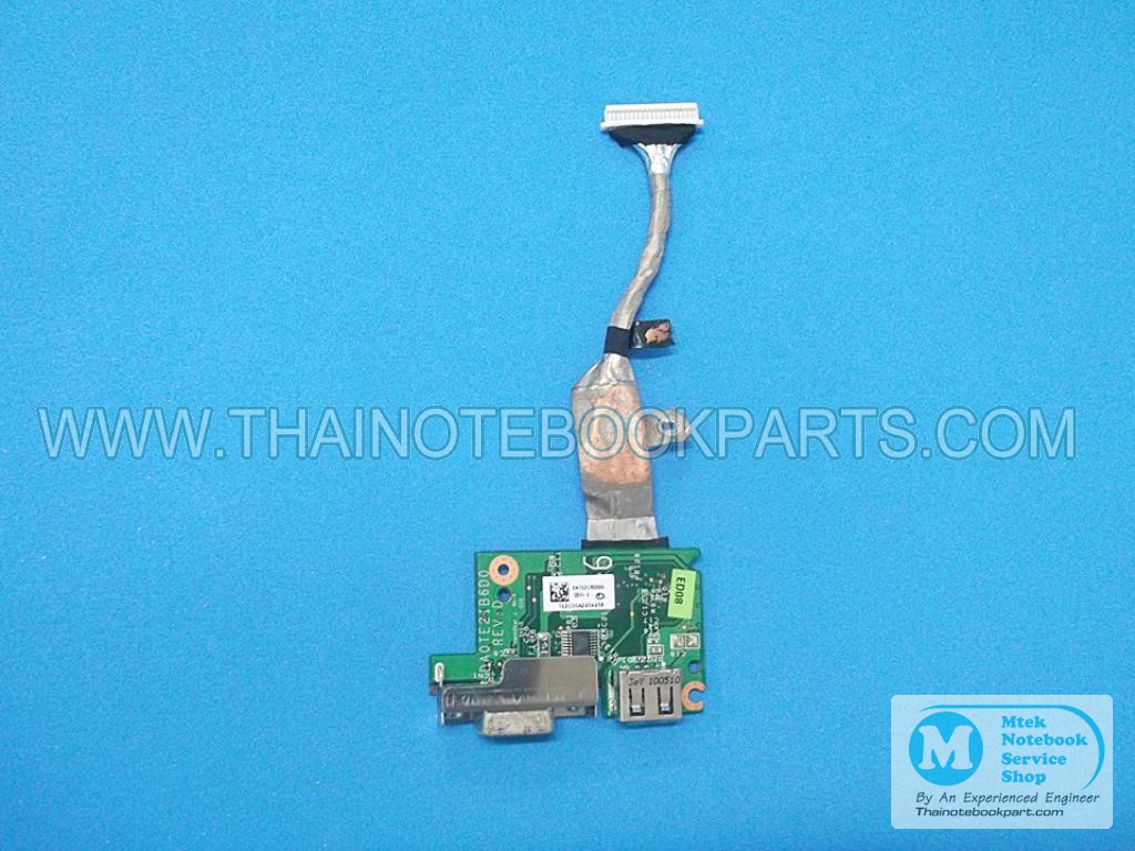 MT06928 พอร์ต VGA USB for Toshiba Satellite L640D L645 VGA USB Port Board w/Cable DA0TE2IB6D0 3NTE2CB0000 (สินค้ามือสอง) 2