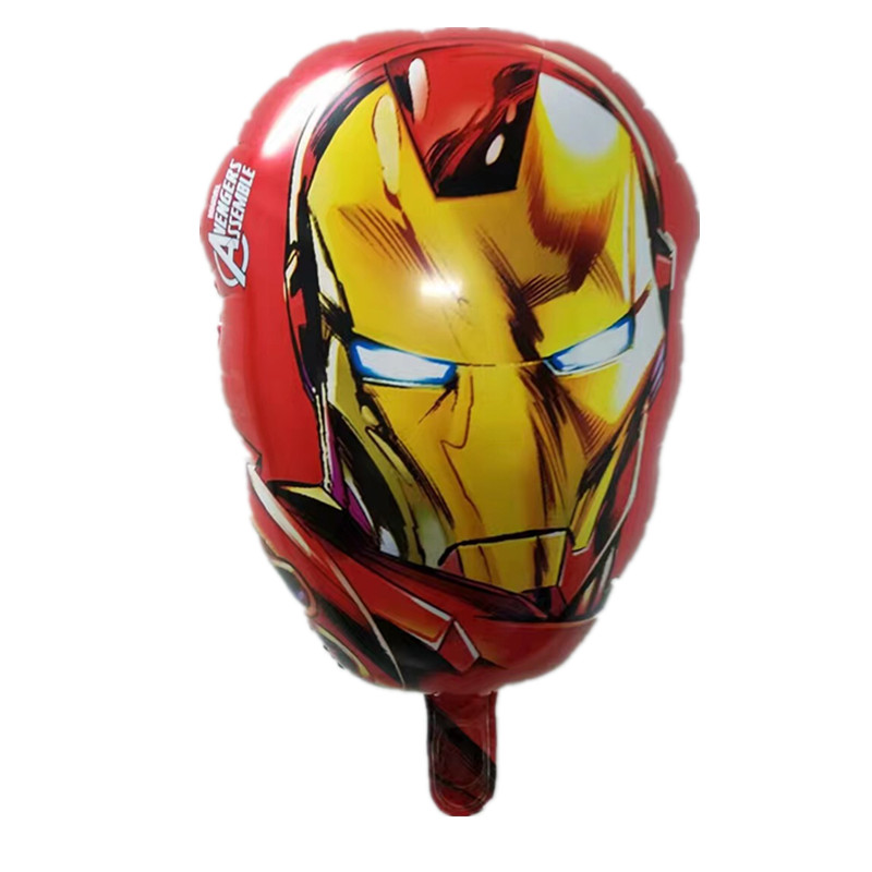 ลูกโป่งฟอยหัวไอรอนแมน Ironman head foil balloon