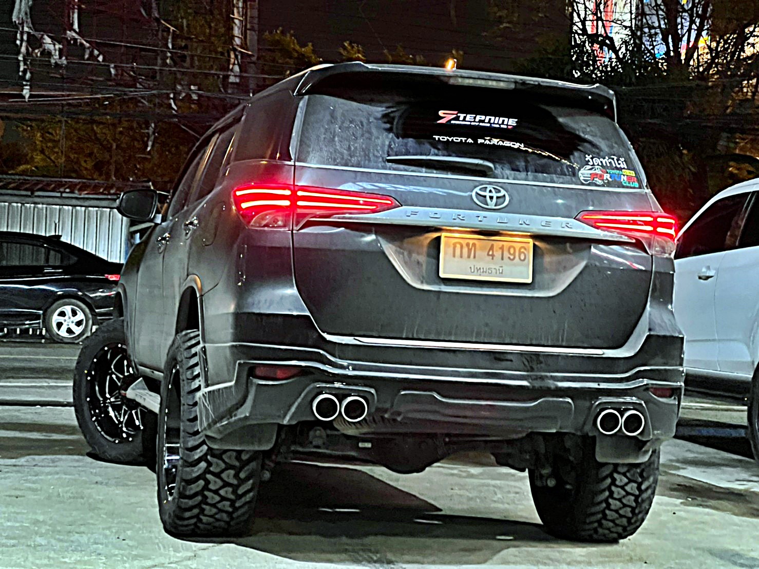 TOYOTA_FORTUNER_จองคิวมาจากปทุมธานี ทำทรงเมกาที่ STEP9