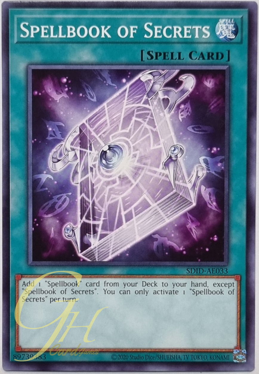 Yugioh [SDID-AE033] Spellbook of Secrets ()